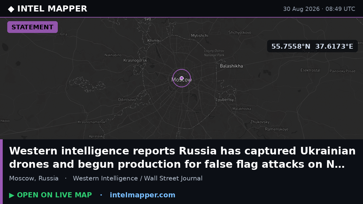 Moscow, Russia — Statement location map