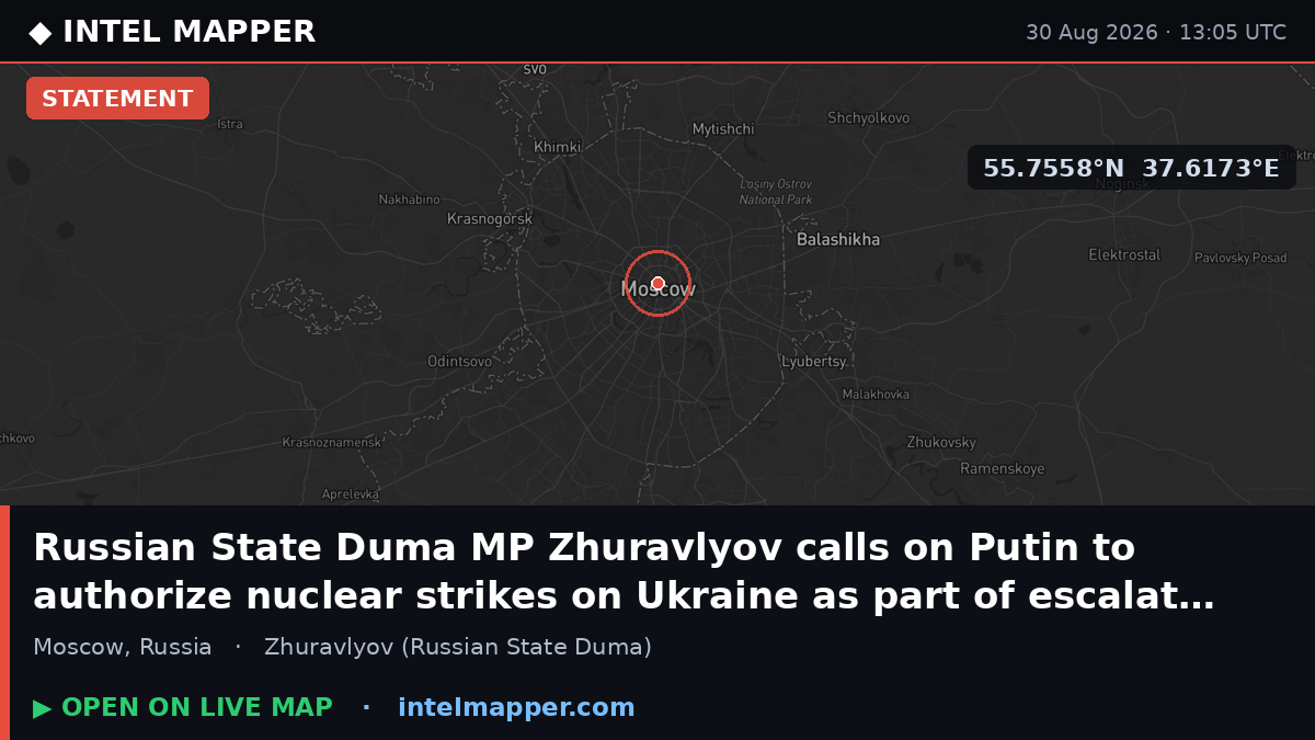 Moscow, Russia — Statement location map