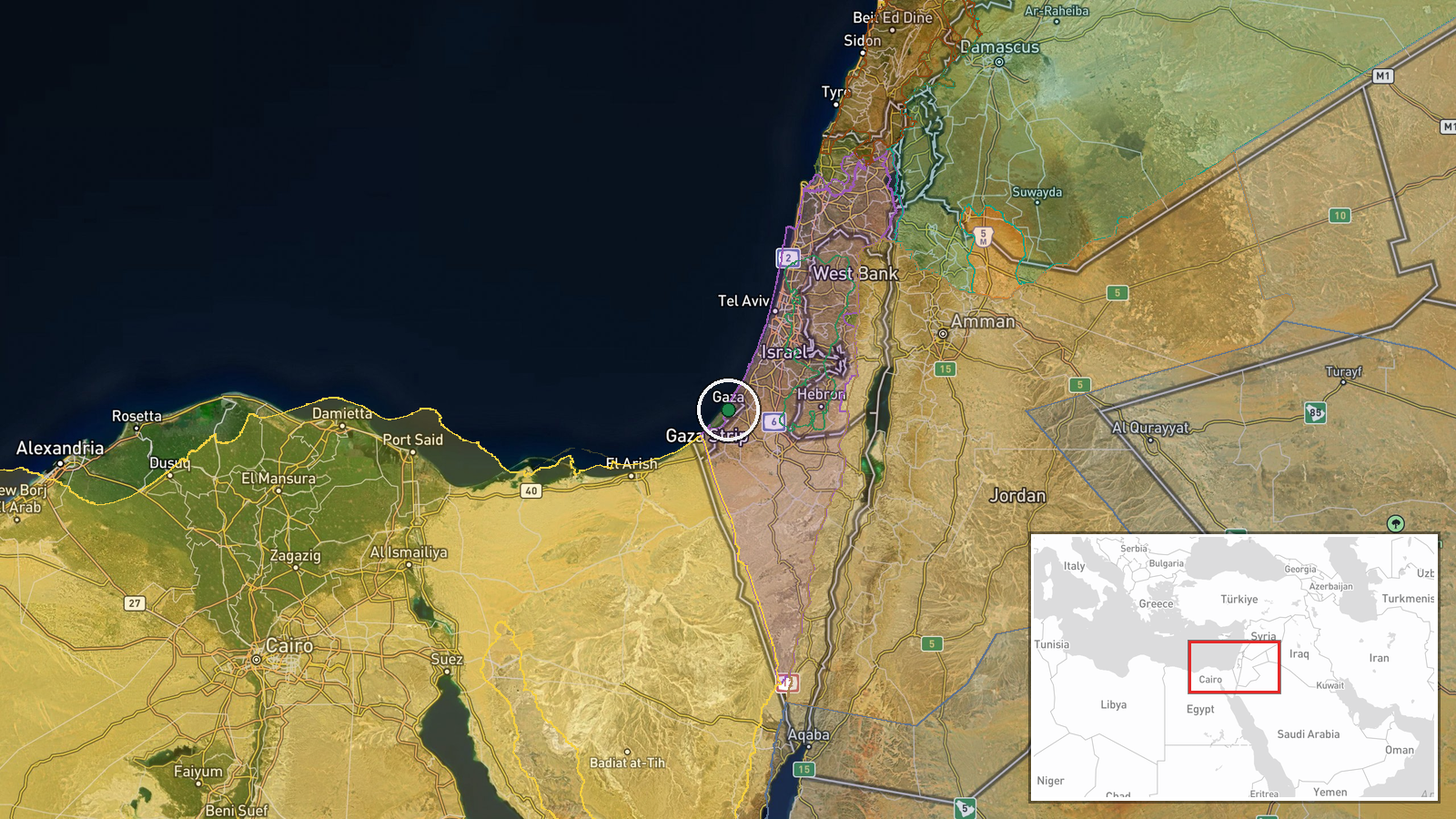 Tabuk Regional Airport, Tabuk, Saudi Arabia — Report location map