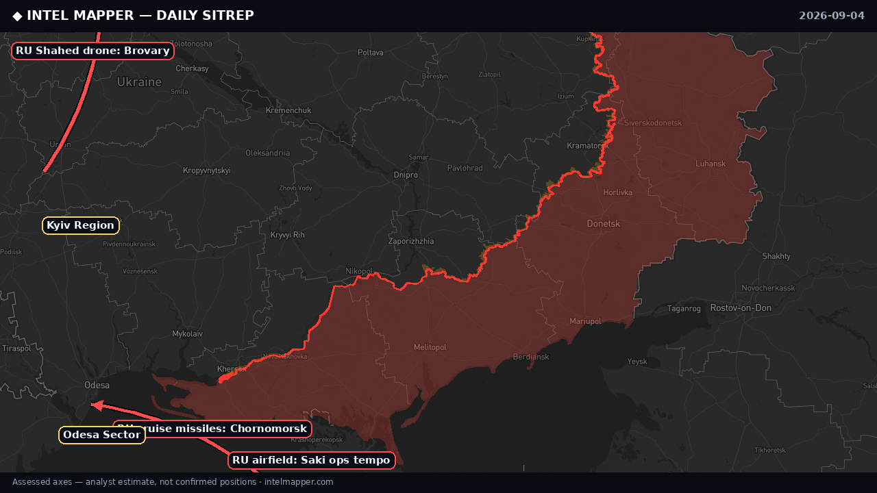 Daily situation map